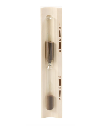 Sauna-Sanduhr – 15 Min., Braun SAUNA-ZUBEHÖR