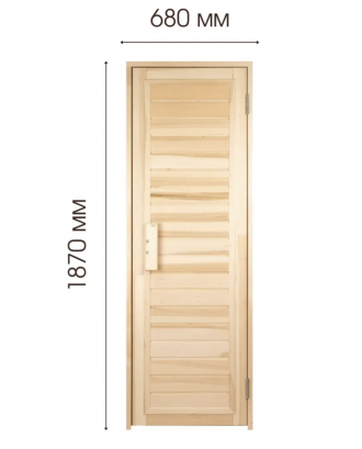 Saunatüren aus Holz 70x190 SAUNA-TÜREN