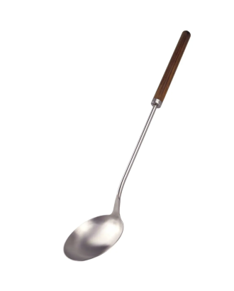 Lange Schöpfkelle mit Griff aus Thermoholz, 100 ml. SAUNA-ZUBEHÖR