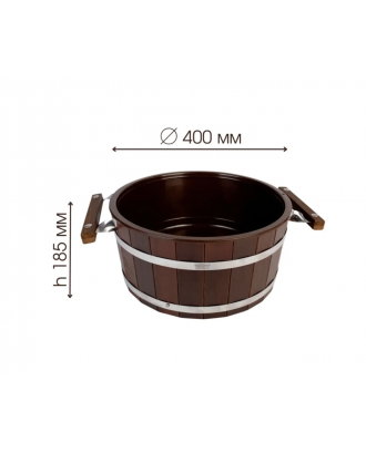 Dampfgarer Thermoskanne 15 l mit Kunststoffeinsatz und Deckel SAUNA-ZUBEHÖR