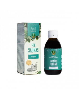 Saunaextraktmischung mit ätherischem Eukalyptusöl, 150 ml SAUNA-AROMEN UND KÖRPERPFLEGE