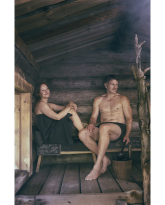 Saunakübel RENTO Bamboo Duo Dark SAUNA-ZUBEHÖR