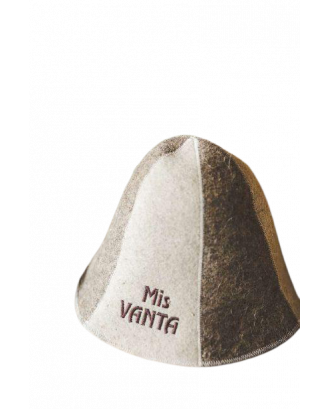 Saunahut - MISS VANTA , 100% Wolle