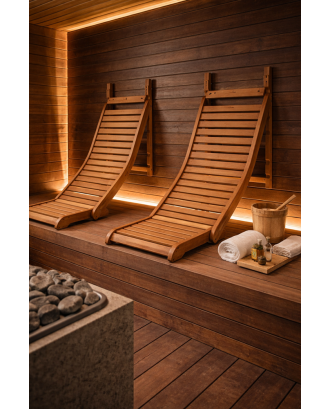 Sauna-Rückenlehne SAUFLEX, Thermo Aspen SAUNA-ZUBEHÖR