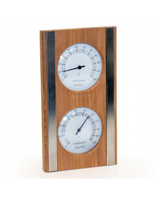 Thermometer - Hygrometer Sauna Vertikal Sauflex Zeder SAUNA-ZUBEHÖR
