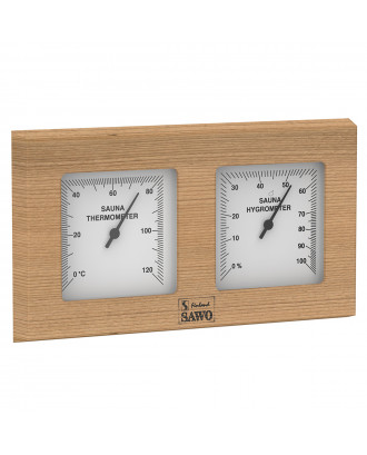 Sawo Sauna-Thermometer - Hygrometer 224-THD, Zeder