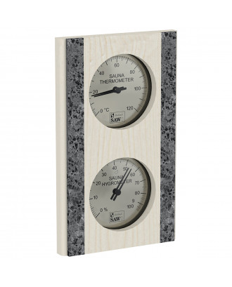 SAWO Thermometer - Hygrometer 283-THRA Aspen SAUNA-ZUBEHÖR