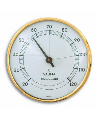 Analoges Sauna-Thermometer mit Metallring Dostmann TFA 40.1002 SAUNA-ZUBEHÖR
