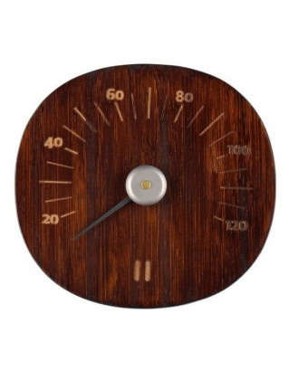 RENTO Thermometer, Bambus, dunkel, 638895 SAUNA-ZUBEHÖR