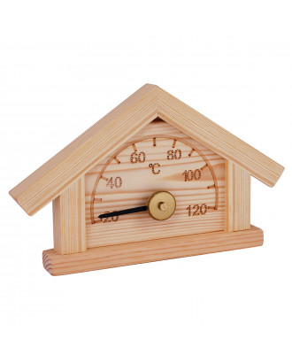 SAWO Thermometer 125-TP, Pine Panel House