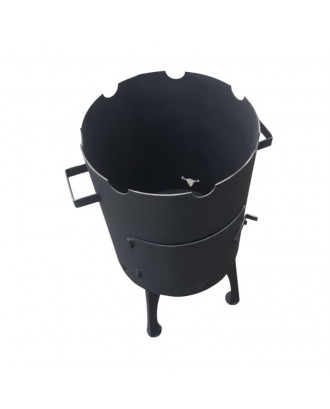 Herd Bull mit Gusseisen Usbekischer Kazan 16l GRILLS, BBQ, RAUCHE