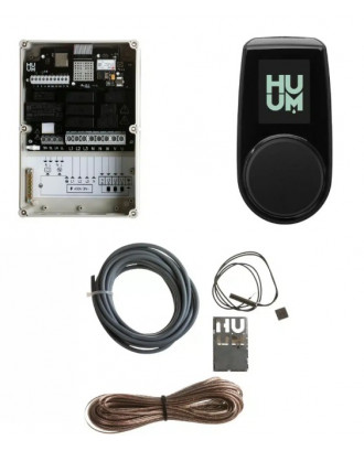 Huum UKU 4.2 Wi-Fi Classic Black Bedienfeld SAUNA-BEDIENFELDER