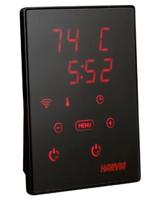 Elektrischer Saunaofen Harvia Cilindro Corner XE, 6,8 kW, mit Xenio-Steuereinheit ELEKTRISCHE SAUNAHEIZUNG