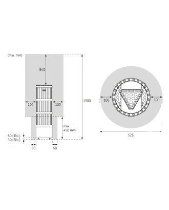 Elektrischer Saunaofen Harvia Legend PO110FC, 10,8 kW, Schwarz, mit WLAN-Steuereinheit ELEKTRISCHE SAUNAHEIZUNG