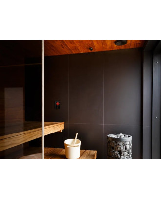 Elektrischer Saunaofen Harvia Legend PO110FC, 10,8 kW, Schwarz, mit WLAN-Steuereinheit ELEKTRISCHE SAUNAHEIZUNG