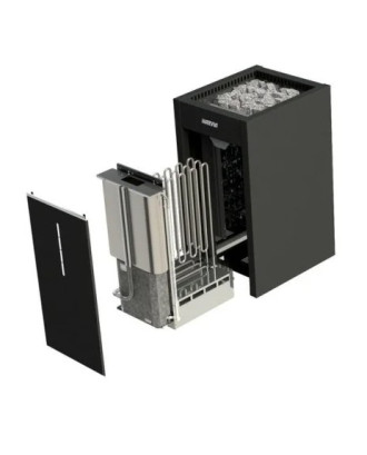 Elektrischer Saunaofen Harvia Virta Combi HL90SA, 9,0 kW, Schwarz, ohne Steuereinheit ELEKTRISCHE SAUNAHEIZUNG