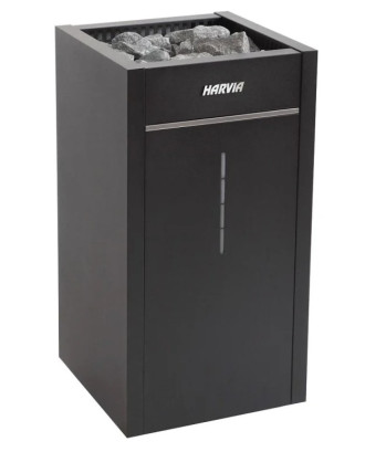 Elektrischer Saunaofen Harvia Virta Combi HL90SA, 9,0 kW, Schwarz, ohne Steuereinheit ELEKTRISCHE SAUNAHEIZUNG