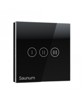 Steuergerät für Raumklimagerät Saunum Base, schwarz