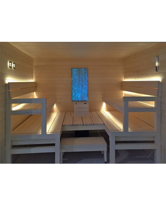 LED-Beleuchtung für Sauna 90cm. 0,5W TYLÖHELO IP65 SAUNA- UND HAMMAM-BELEUCHTUNG