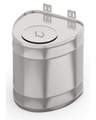 Saunaofen Wassertank 60 l separater Typ (G3 / 4) 115, 0,8 mm (GP4-014152) HOLZBRENNENDE SAUNAÖFEN