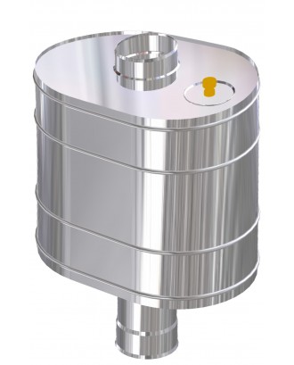 Saunaofen Wassertank 43l (G3 / 4) 115, 0,8mm (GP4-002094) HOLZBRENNENDE SAUNAÖFEN