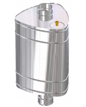 Saunaofen Wassertank (Shelter-Typ) 70l, 115, 0,8mm (00232) HOLZBRENNENDE SAUNAÖFEN