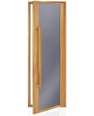 Saunatür Ad Etna, Thermo Aspen, Grau Matt 90x210cm SAUNA-TÜREN