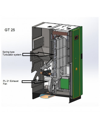 Pellet-Heizkessel FREEDOM STANDART 16 kW HEIZKESSEL