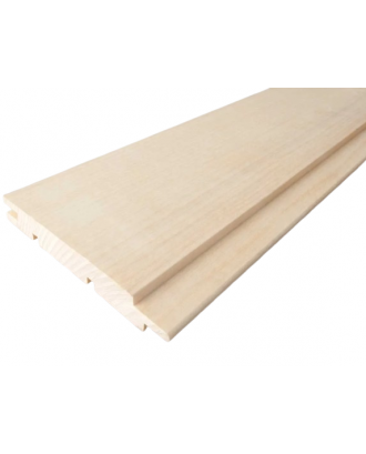 SAUNAVERKLEIDUNG AUS ESPE STS4 15x90mm 1800-2400mm 1 STÜCK SAUNA HOLZ