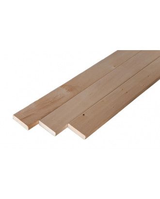 Lindenbankholz 24x90mm 1000-2400mm AB-Sortierung SAUNA HOLZ