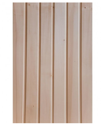 Linden-Saunaverkleidung 14x95 1000mm-2400mm, 1 Stück, AB-Sortierung SAUNA HOLZ